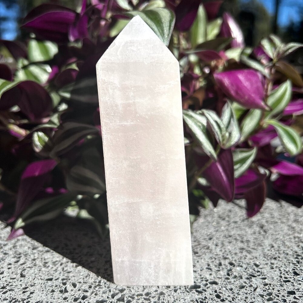 Pink Mangano Calicite Tower